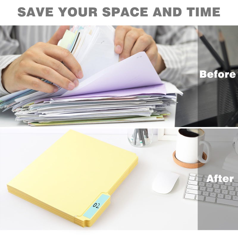 لينيكو مجلدات ملفات أرشيفية ذات حجم قانوني من Lineco. تنظيم المستندات والمطبوعات والصور المهمة. 9.5 بوصة × 14.75 بوصة مع علامة تبويب 1/3 قطع، خالية من الأحماض، خالية من اللجنين، 10 قطع. مخزون مجلد بيرما/دور. حزمة من 50 - Image 5